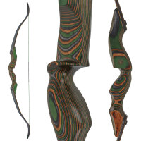 JACKALOPE - Tourmaline - Classic Tournament - 62-64 inches - 30-50 lbs - Take Down Recurve bow