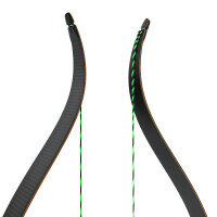 JACKALOPE - Tourmaline - Classic Tournament - 62 inches - 40 lbs - Take Down Recurve bow | Right hand