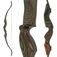 JACKALOPE - Tourmaline - Classic Tournament - 62 inches - 40 lbs - Take Down Recurve bow | Right hand