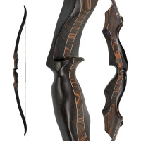 JACKALOPE - Tigerseye XL - Refined - 68 inches - 40 lbs - Take Down Recurve bow | Right hand