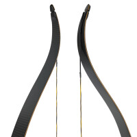 JACKALOPE - Tigerseye XL - Refined - 68 inches - 40 lbs - Take Down Recurve bow | Right hand