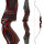 JACKALOPE - Red Beryl - Classic Tournament - 62-64 inch - 30-50 lbs - Take Down Recurve bow