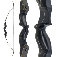 JACKALOPE - Obsidian Hunter - Tournament - 60 inches - 40 lbs - Take down recurve bow | Right hand