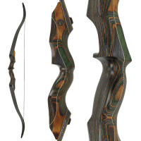 JACKALOPE - Tourmaline Hunter - Tournament - 60 inches - 35 lbs - Take down recurve bow | Right hand