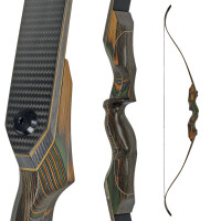 JACKALOPE - Tourmaline Hunter - Tournament - 60 inches - 35 lbs - Take down recurve bow | Right hand