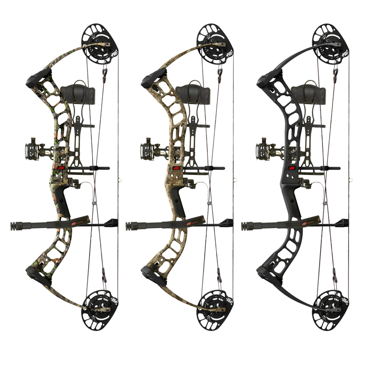 Pse Brute Atk Bow Package - Rth 29-70# Rh Black