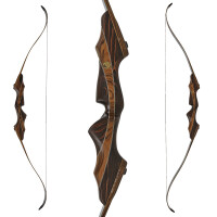 [Available immediately] FALKENHOLZ Essence - Take Down Recurve bow 66 inches | Medium | 34,2 lbs | Right hand