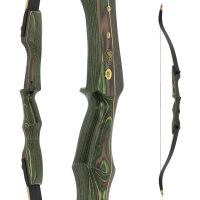 [SPECIAL] DRAKE Moss - 68 inches - 28 lbs - Take down recurve bow