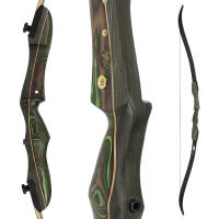 SET | DRAKE Moss - 64 inches - 26 lbs - Take down recurve bow