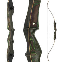 SET | DRAKE Moss - 64 inches - 26 lbs - Take down recurve bow