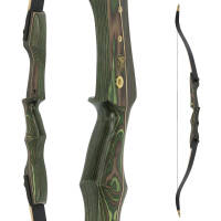 SET | DRAKE Moss - 64 inches - 26 lbs - Take down recurve bow