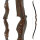 JACKALOPE - Tigerseye INDIVIDUALS - 62-64 inch - 30-45 lbs - Take Down Recurve Bow