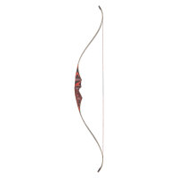 JACKALOPE Red Beryl Compact - 54 inch - 15-30 lbs - One Piece Recurve bow