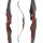 JACKALOPE Red Beryl Compact - 54 inch - 15-30 lbs - One Piece Recurve bow
