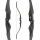JACKALOPE Obsidian Compact - 54 inch - 15-30 lbs - One Piece Recurve bow