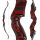 JACKALOPE - Red Beryl Hunter - Tournament - 60 inches - 30-50 lbs - Take down recurve bow