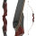 JACKALOPE - Red Beryl Hunter - Tournament - 60 inches - 30-50 lbs - Take down recurve bow