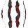 SPIDERBOWS Blizzard - 64-68 inches - 25-50 lbs - SWS - Take Down Recurve Bow