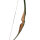 BEAR ARCHERY Green Glass Grizzly - 58 inches - 30-60 lbs - One Piece Recurvebogen