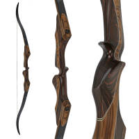 [Available immediately] FALKENHOLZ Essence Rosewood - Take Down Recurve bow 64 inch | 29,8 lbs | Right hand