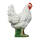 IBB 3D Hen - white
