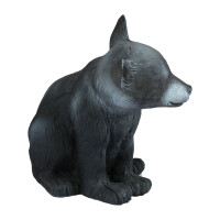 LONGLIFE Baby Bear - black - sitting