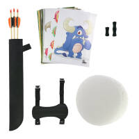 SET Basic - Accessory Set for Kids' Bows | Left-handed | Arrow Length: 24 Inches