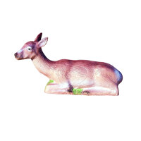 ELEVEN Target 3D Sitting Dark Deer