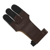 elTORO Traditional Shooting Glove Tradition - Brown-Black