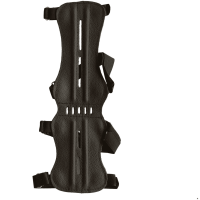 elTORO Traditional Arm Guard Long (32cm) - Smooth Leather, dark