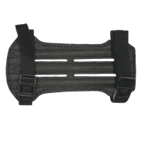 elTORO Traditional Arm Guard Short made from Leather - Smooth Leather, Dark