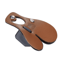 elTORO Leather Tab with Finger Separator - Right Hand - Size XS