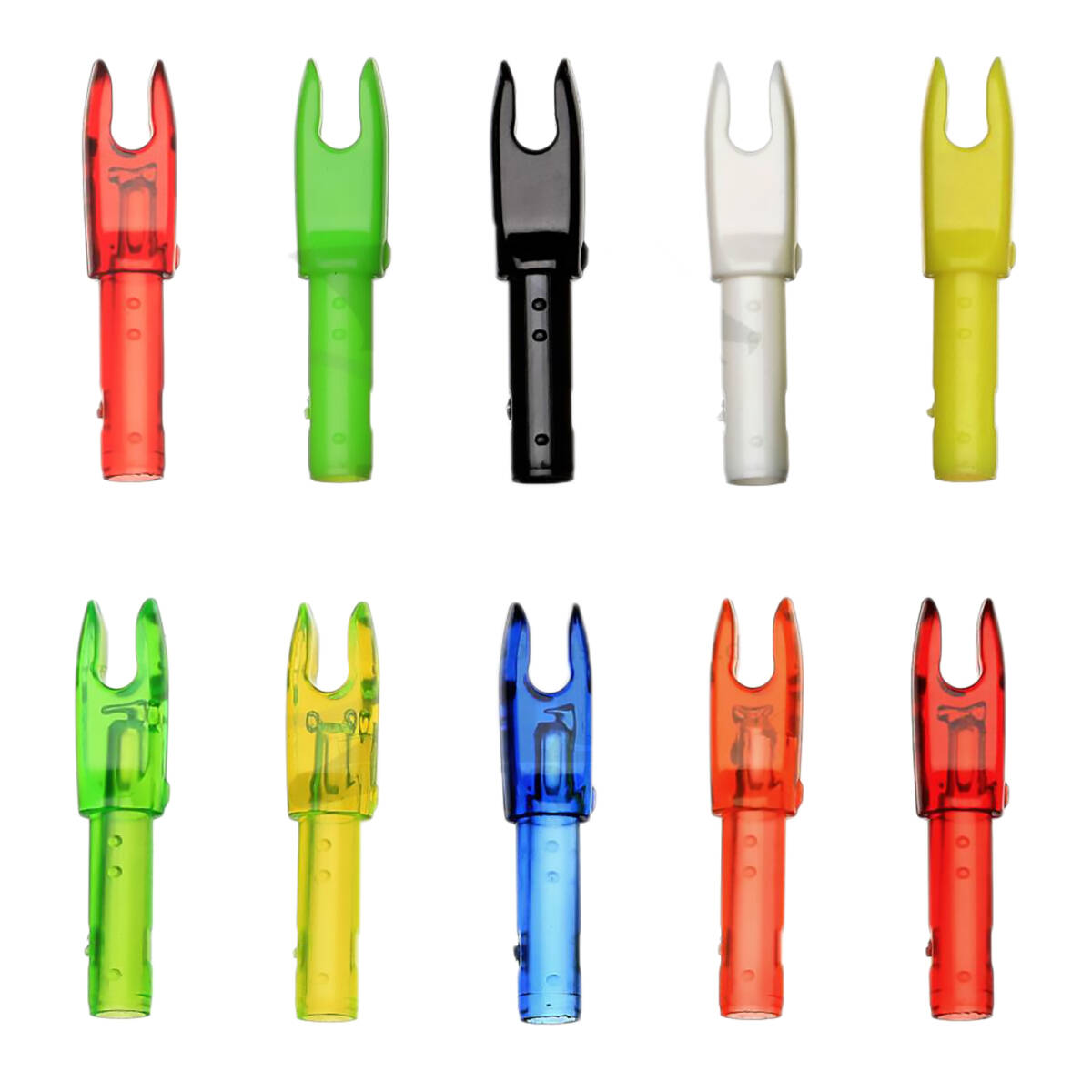 Archery Carbon Arrows Camo Arrow 30" Shaft Od 7.6mm With Nocks For Diy